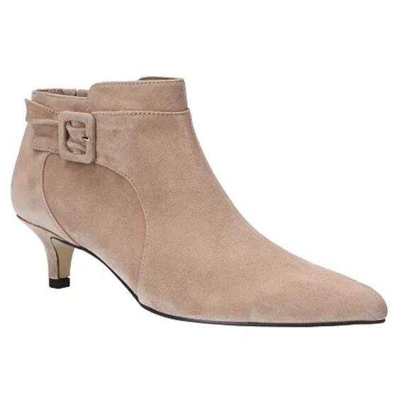 Bella VitaWomen's Bindi Booties New Without Box Sz 8 Tan/cream Color - Picture 1 of 14